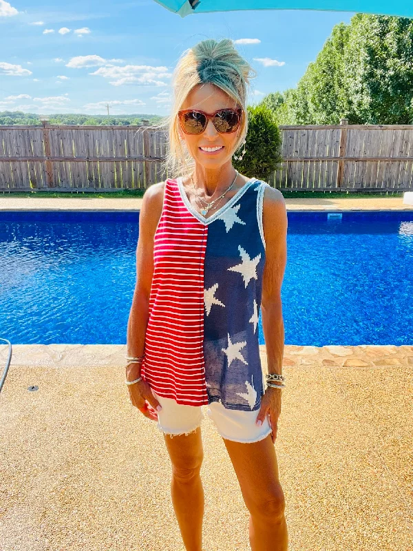 Weekend Offers That Amaze DRAW THE FLAG TANK--SUMMER SALE
