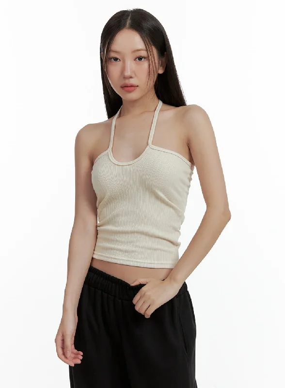 Weekend Specials to Savor Deep U Neck Cami Top OL401