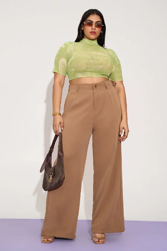 Major Savings Nutmeg Curve Adjustable Korean Pants