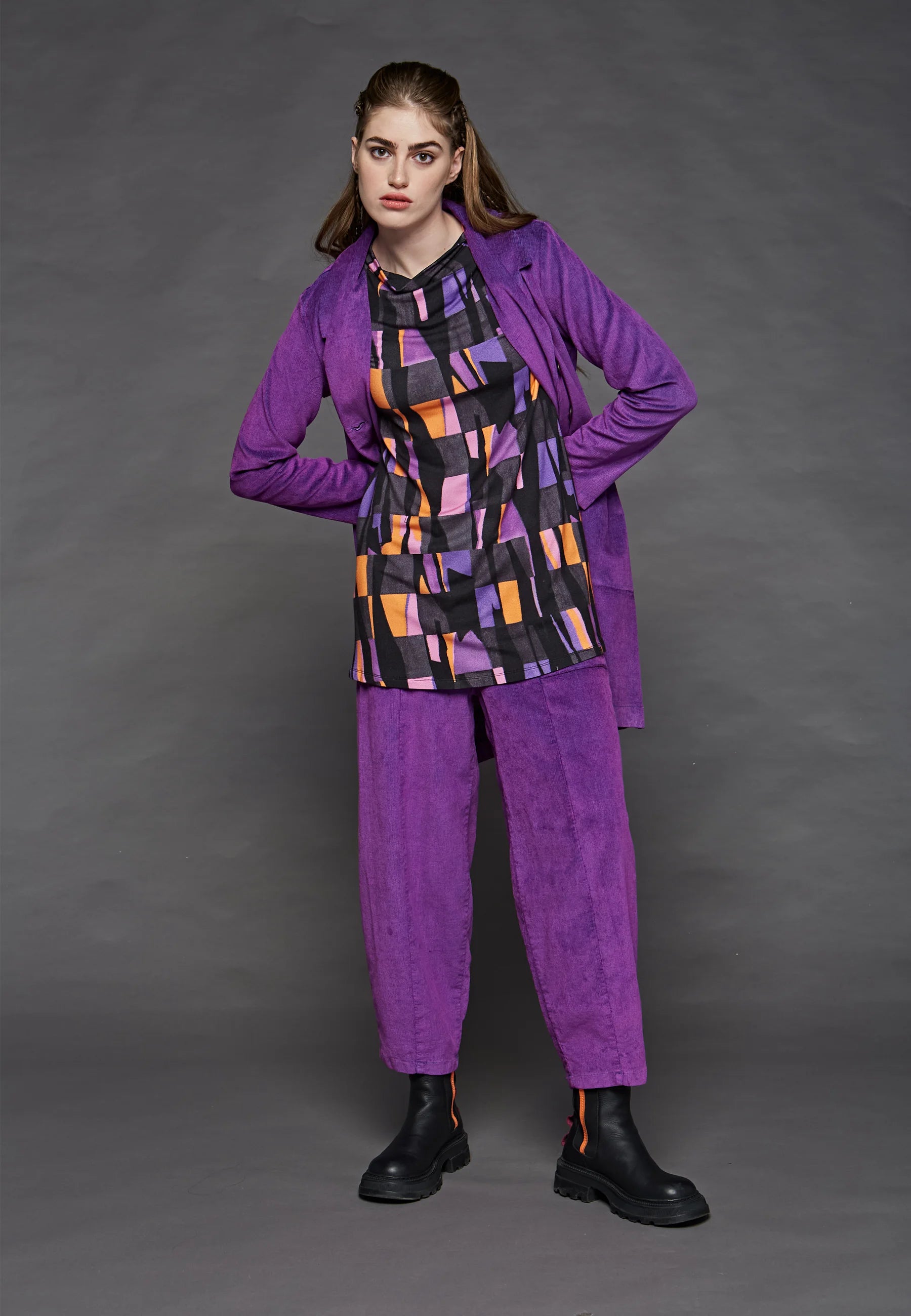 Limited Time Discount ENERGIA Printed viscose jersey blouse