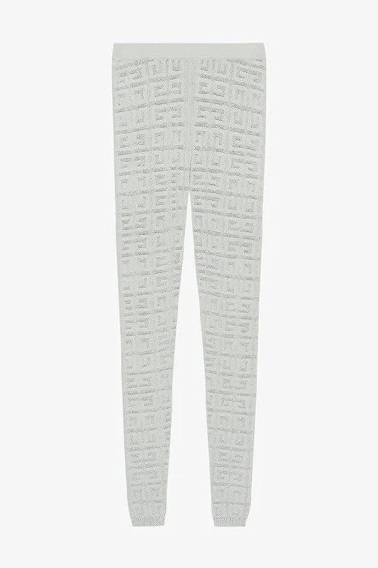 Discount Mania Lace Monogram Stretch Legging