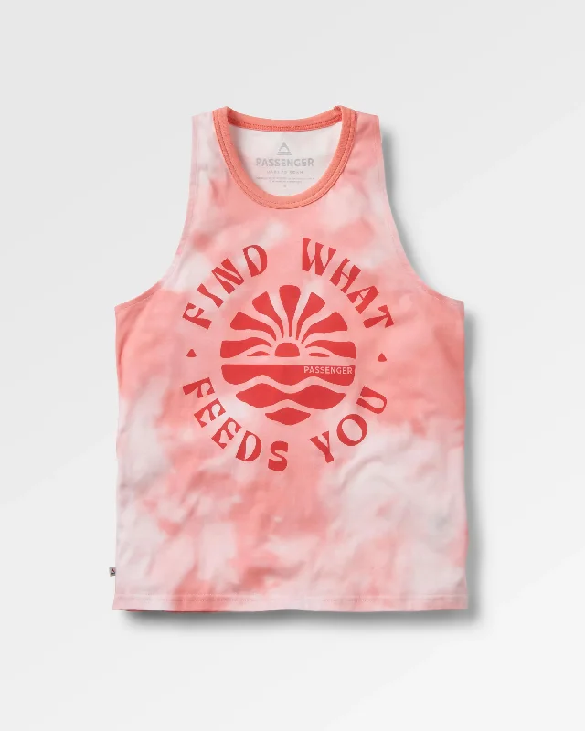 Epic Deals Discovery Organic Cotton Vest - Tie Dye Shell Pink