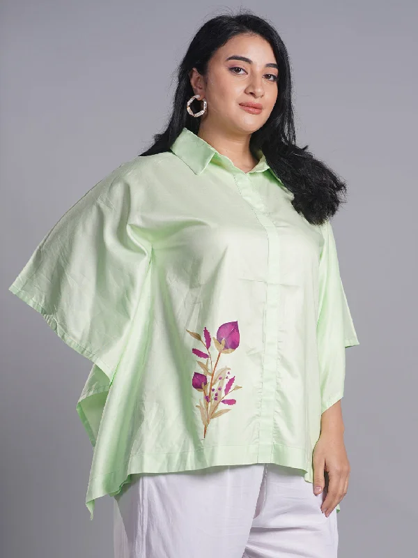 Mint Kaftan Top - Budding