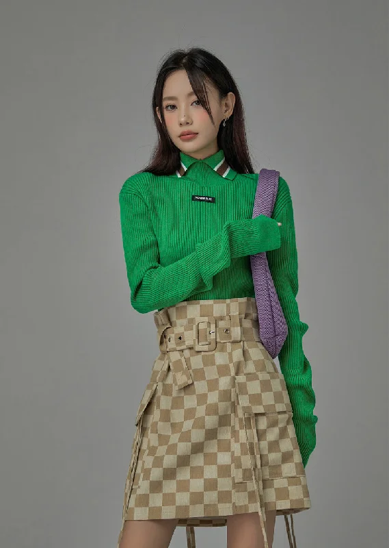Daily Special I Will Prove It To You Ribbed Knit Top